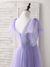 A-Line Sweetheart Floor-Length Tulle Prom Dress with Beaded Waistband