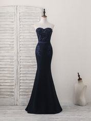 Beaded Sweetheart Neckline Mermaid Floor-Length Chiffon Prom Dress