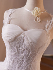 White Tulle Lace Short Prom Dress, White Homecoming Dress