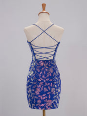 Addison Royal Blue Bodycon Homecoming Dress