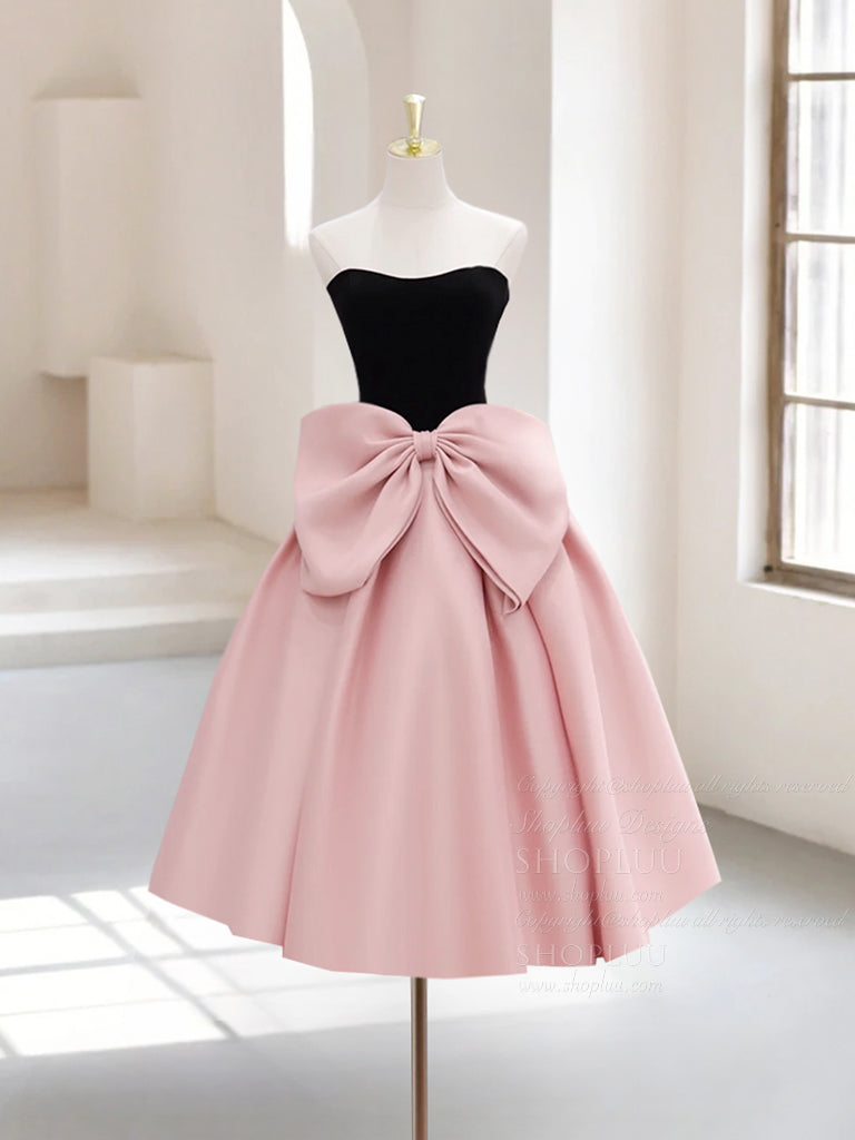 Pink Short Prom Dress, Cute Homecoming Dress