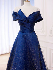 Blue Formal Evening Dress
