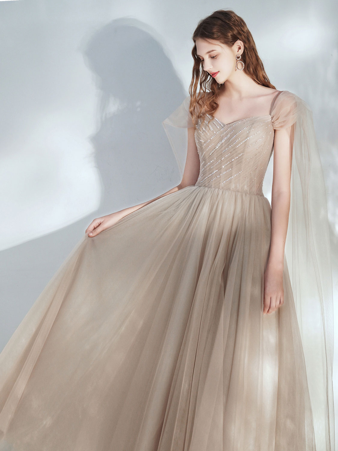 Champagne Formal Dress