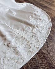 Mermaid Sweetheart Neck Floor-Length Satin Wedding Dress with Lace Corset Bodice