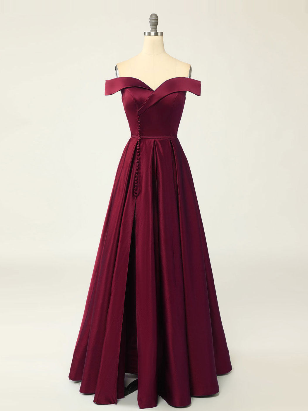Burgundy Evening Dresses