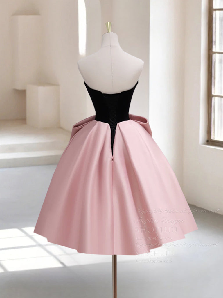 Pink Short Prom Dress, Cute Homecoming Dress